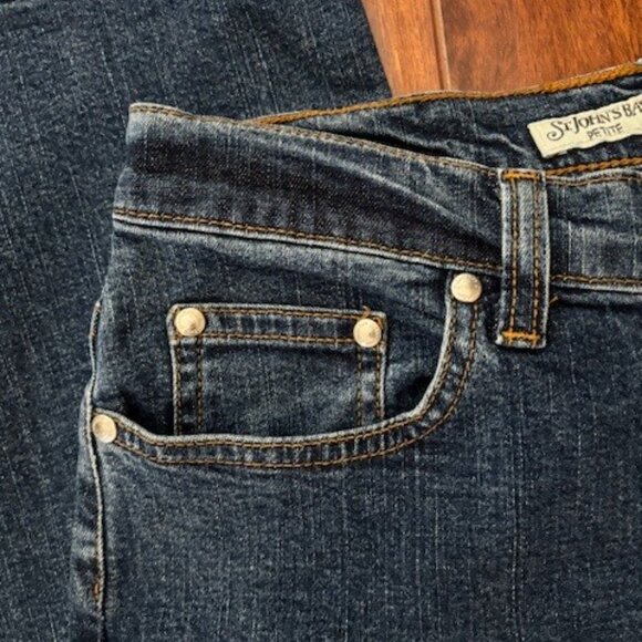 St. Johns Bay Boot Cut Stretch Jeans - Picture 4 of 7